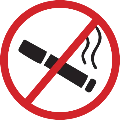 Cigarettes not allowed on campus