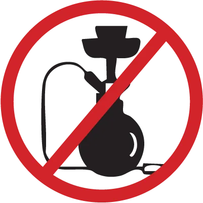 Hookas are not allowed on campus